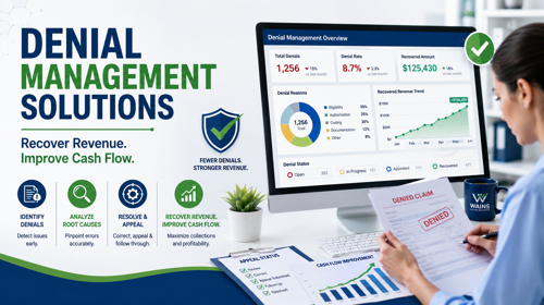 How Denial Management Improves Cash Flow for Healthcare Providers